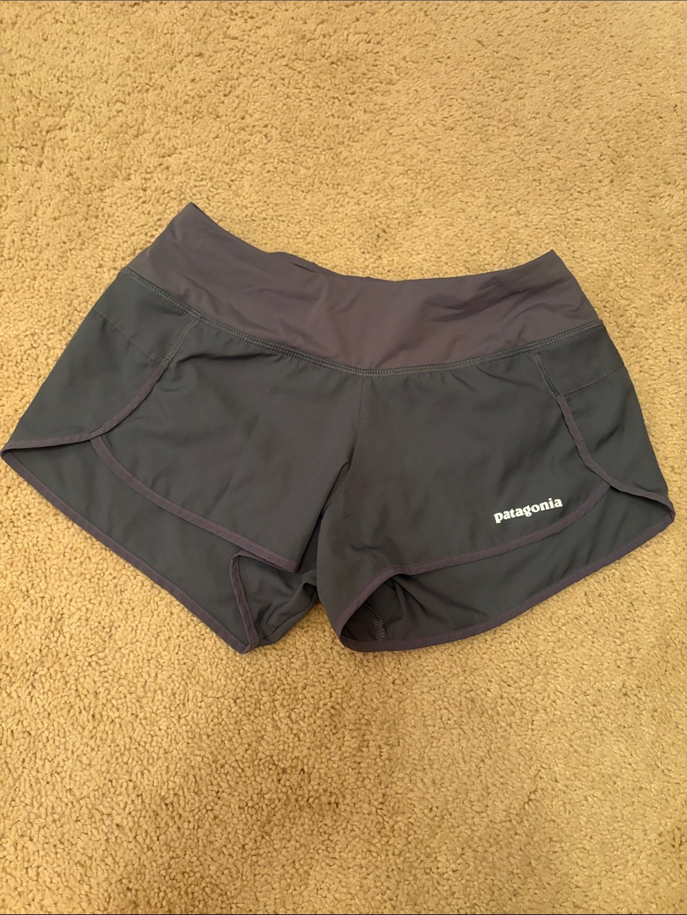 Patagonia Women's Slate Gray Athletic Shorts